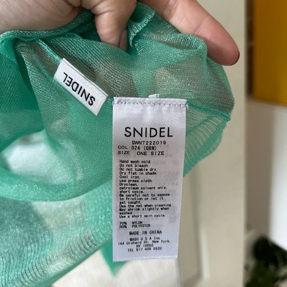 SNIDEL Sheer Knit Cardigan - Picture 3 of 5